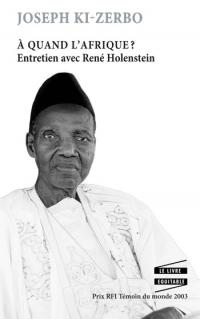 Edition poche du livre : A quand l'Afrique