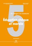 Couverture : Education Civique et morale 5e.