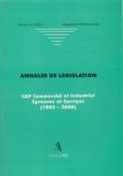 Couverture : Annales de législation