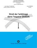 Couverture : Droit de l'arbitrage dans l'espace OHADA