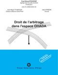 Couverture : Droit de l'arbitrage dans l'espace OHADA