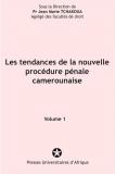 Couverture : Les tendances de la nouvelle procédure pénale camerounaise