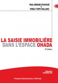 La saisie immobilière dans l'espace OHADA Couverture: La saisie immobilière dans l'espace OHADA