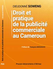 Couverture: Droit et pratique de la publicité commerciale au Cameroun