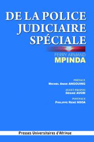 De la police judiciaire spéciale Couverture De la police judiciaire spéciale