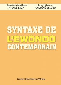 Couverture: Syntaxe de l'ewondo contemporain