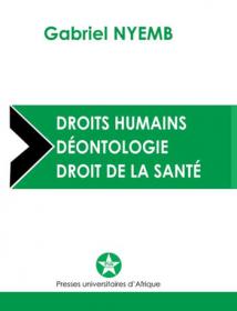 Couverture : Droits humains, Déontologie, Droit de la santé