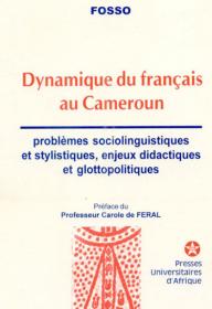 Couverture : Dynamique du français au Cameroun