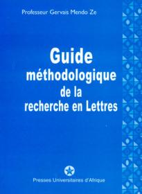 Couverture : Guide méthodologique de la recherche en Lettres