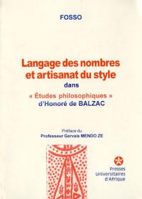 Couverture : Langage des nombres et artisanat du style