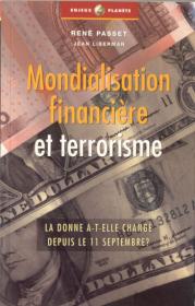 Couverture : Mondialisation financière et terrorisme